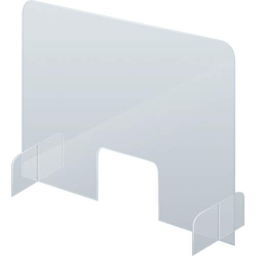 Counter & Desk Protection Screen, Acrylic Glass, 50 x 85 cm
