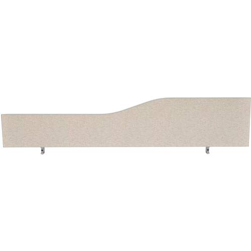 Impulse Plus Wave 450/1800 Desktop Screen Light Grey Fabric Light Grey Edges