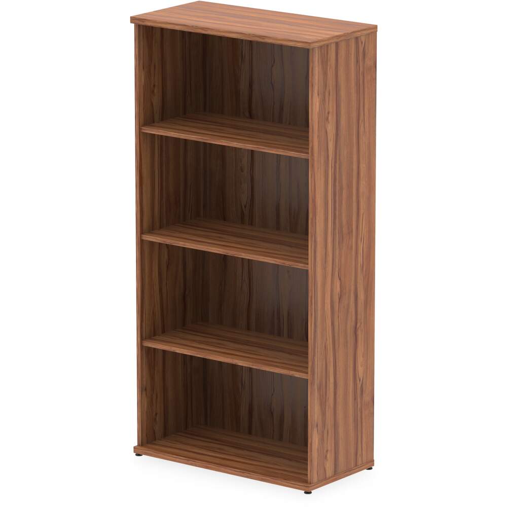 Impulse 1600mm BookCase Walnut