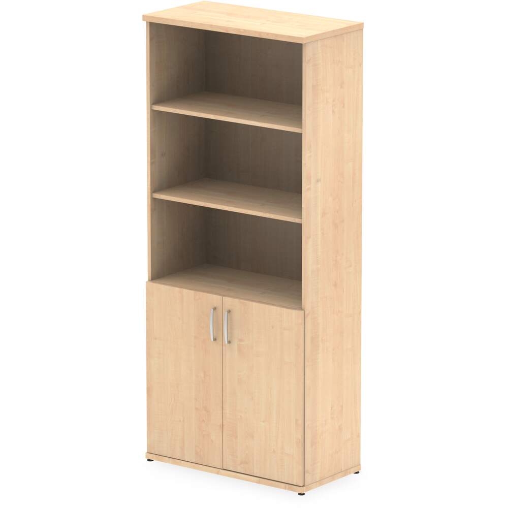 Impulse 2000mm Open Shelves CupBoard Maple