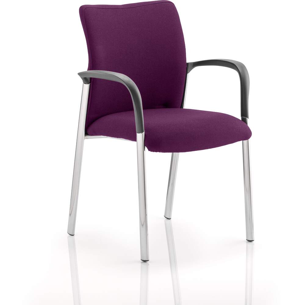 Academy Bespoke Colour Fabric Back And Bespoke Colour Seat With Arms Tansy Purple