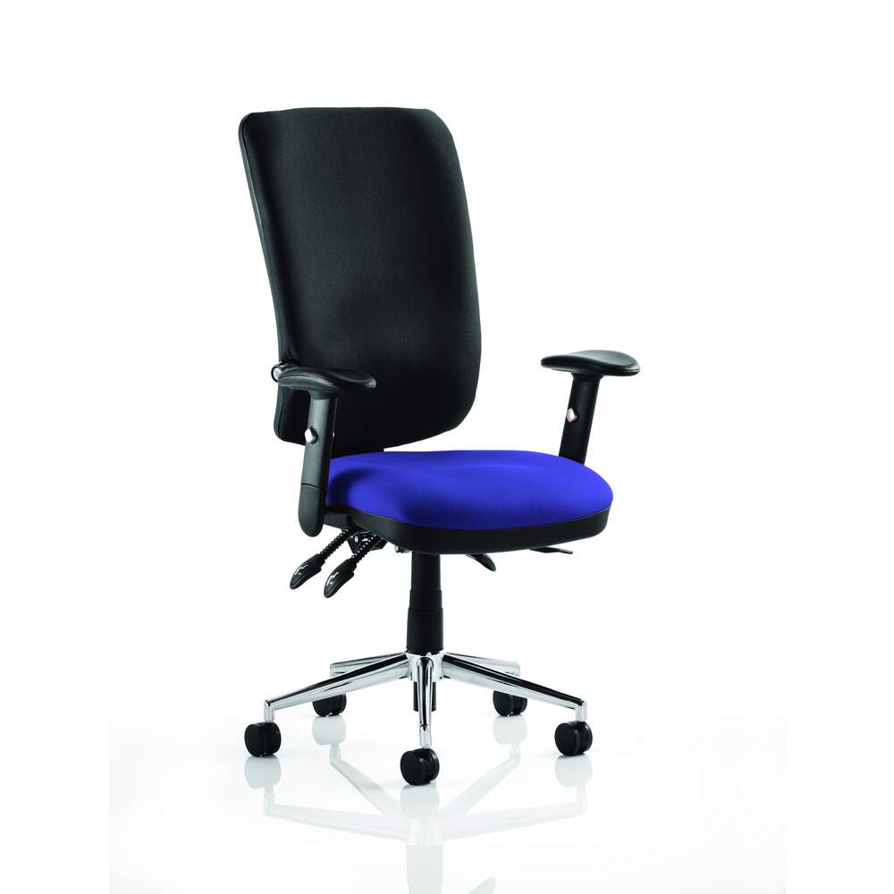 Chiro High Back Bespoke Colour Seat Stevia Blue