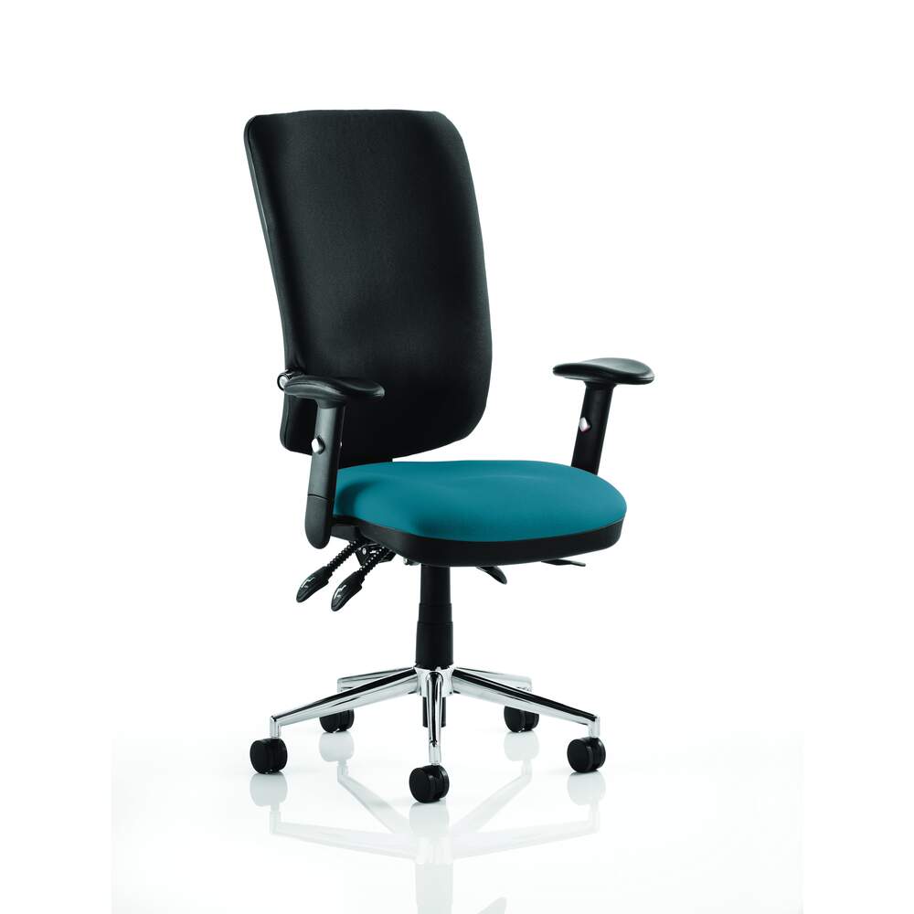 Chiro High Back Bespoke Colour Seat Maringa Teal