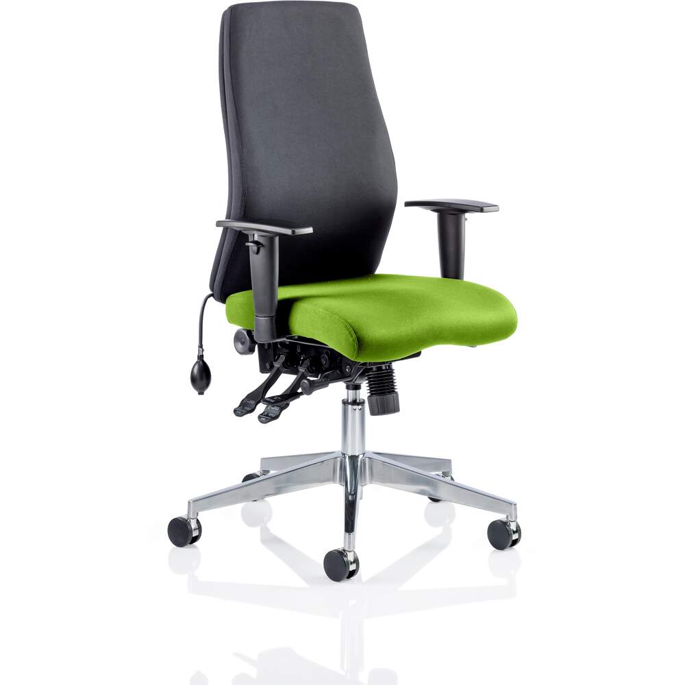 Onyx Bespoke Colour Seat Without Headrest Myrrh Green