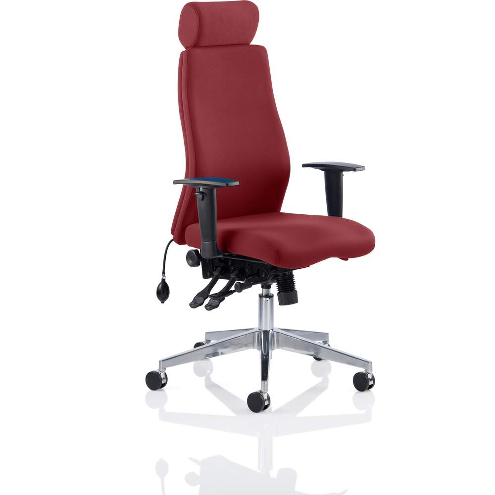 Onyx Bespoke Colour With Headrest Ginseng Chilli