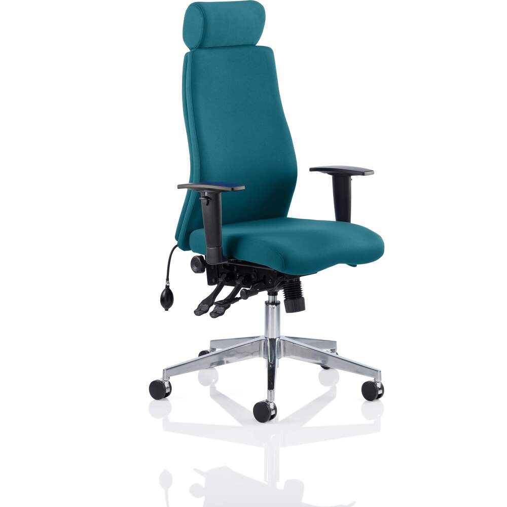 Onyx Bespoke Colour With Headrest Maringa Teal