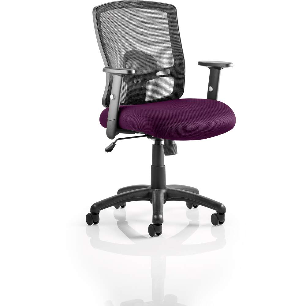 Portland Task Operator Bespoke Colour Seat Tansy Purple