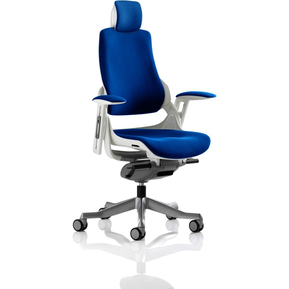 Zure With Headrest Fully Bespoke Colour Stevia Blue