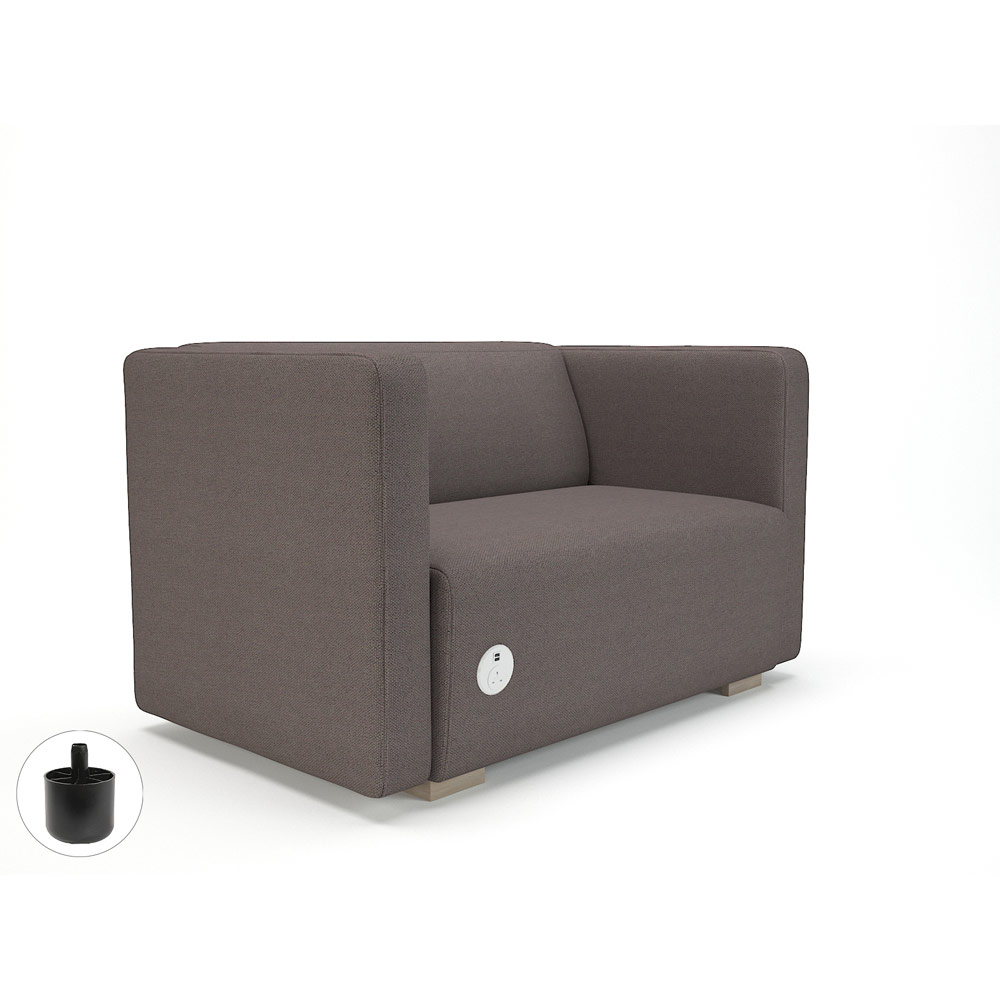 Carmel 130cm Wide  Sofa History Fabric Standard Feet