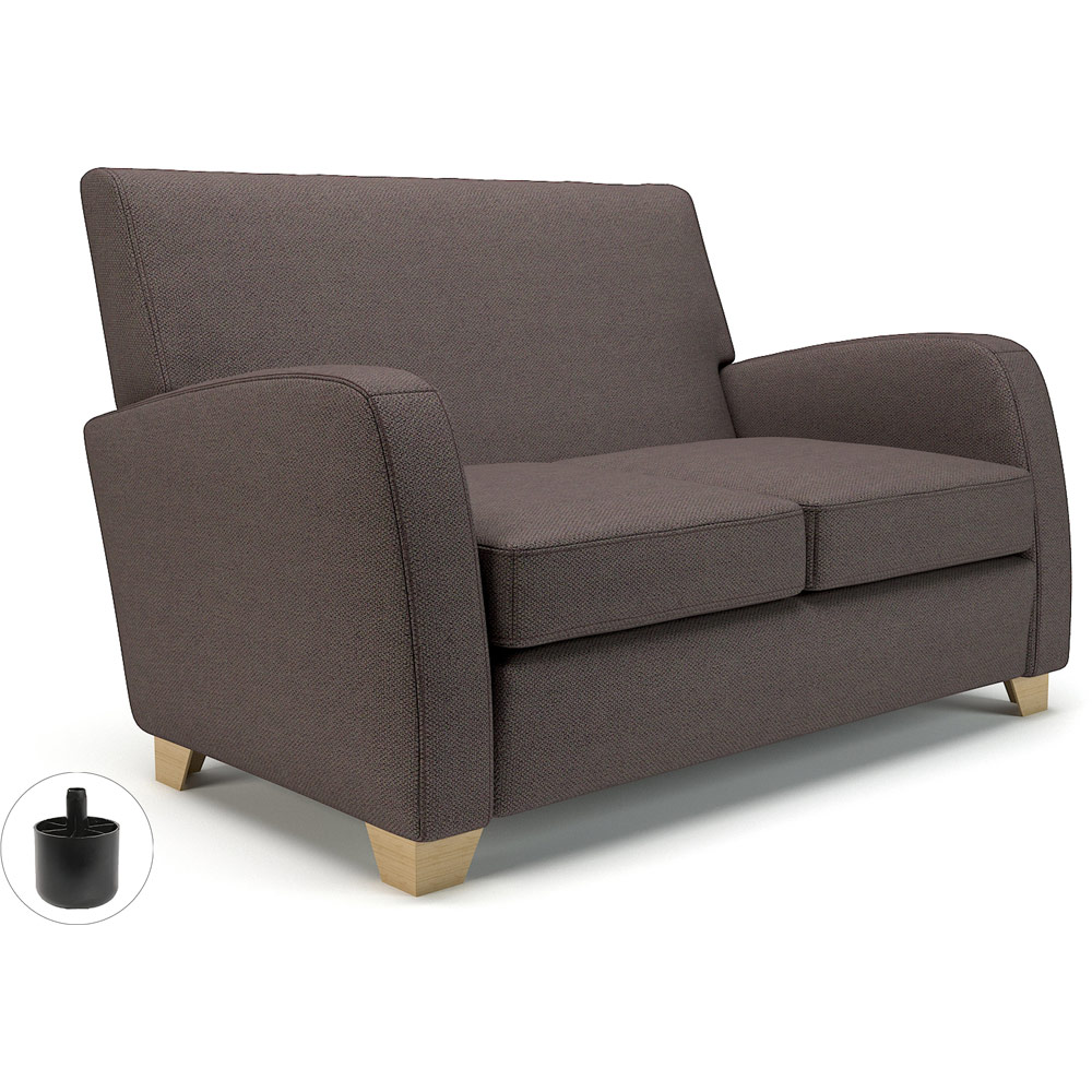 Wynne 132cm Wide Sofa History Fabric Standard Feet With Socket
