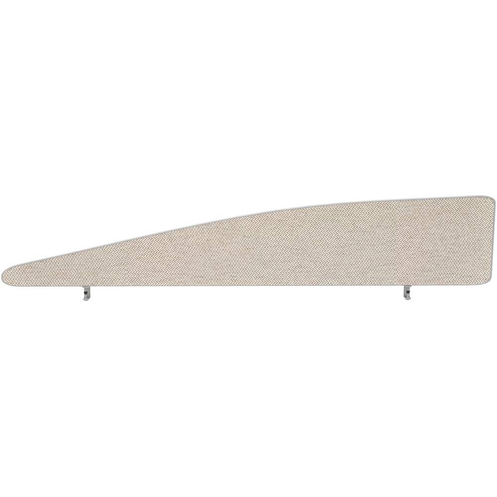 Impulse Plus Angle 450/1800 Desktop Screen Light Grey Fabric Light Grey Edges