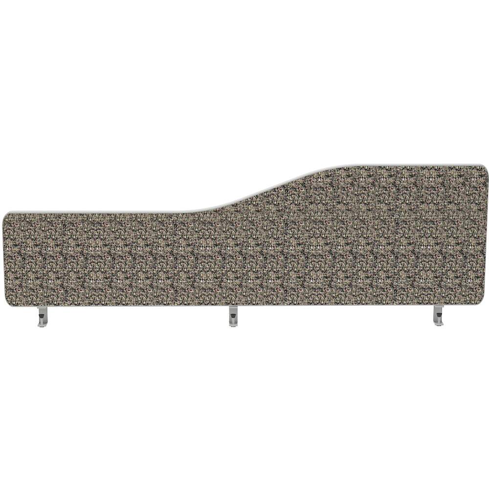 Impulse Plus Wave 300/1200 Desktop Screen Rounded Corners Lead Fabric Light Grey Edges